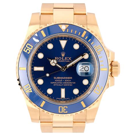 rolex submariner rose gold blue|Rolex Submariner official website.